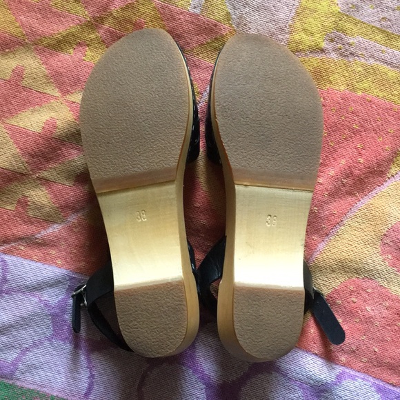 NIB Swedish Hasbeens Ornament Clog 8 Anthropologie - Picture 5 of 5